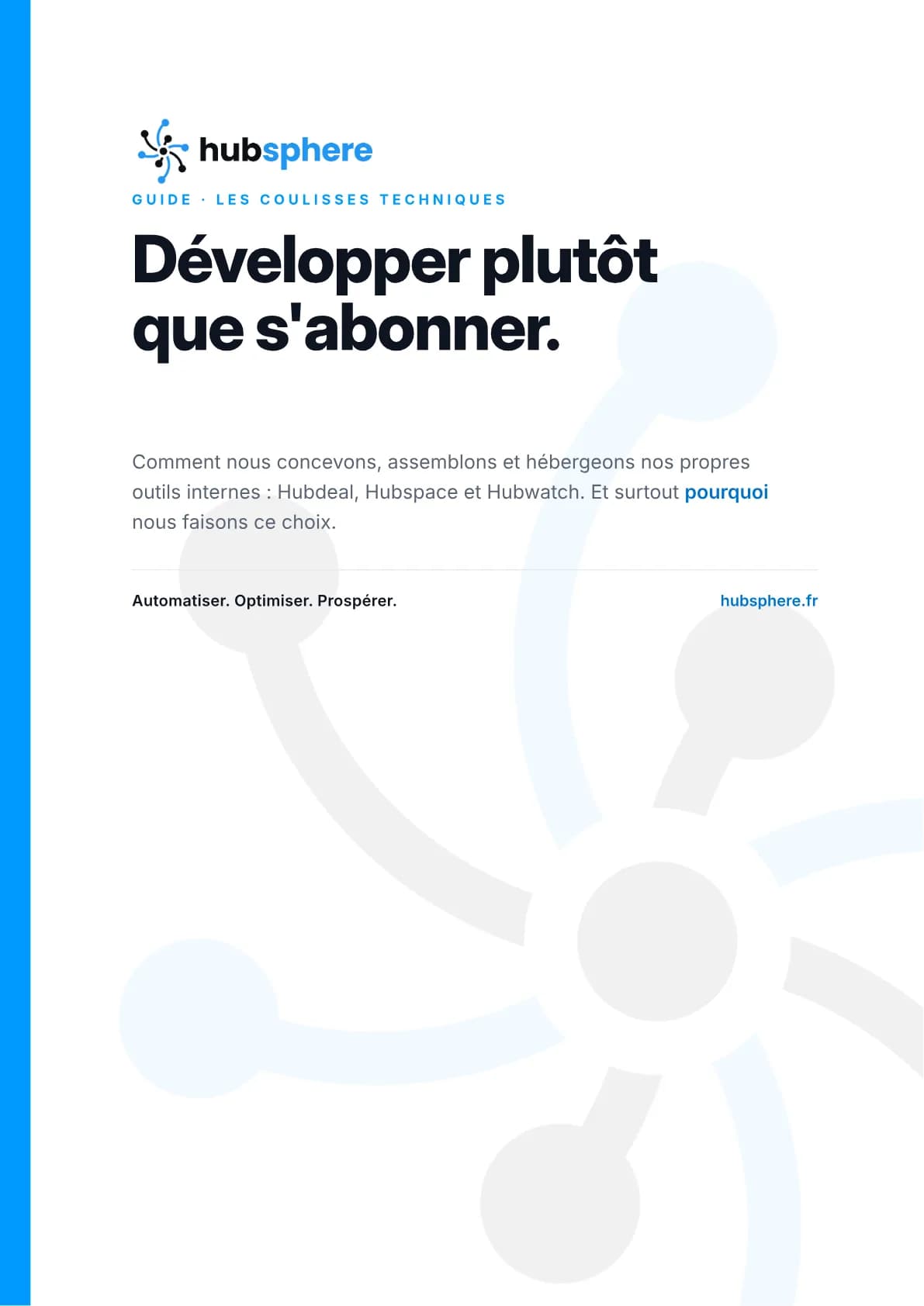 Page 1 du livre blanc — Couverture